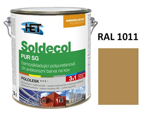 Soldecol PUR SG  2,5 L RAL 1011