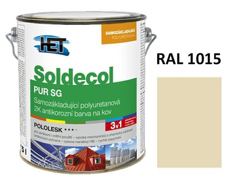 Soldecol PUR SG  2,5 L RAL 1015
