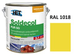 Soldecol PUR SG  2,5 L RAL 1018
