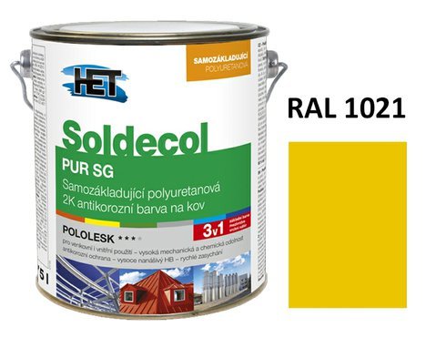 Soldecol PUR SG  2,5 L RAL 1021