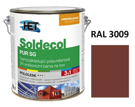 Soldecol PUR SG  2,5 L RAL 3009
