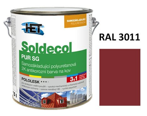 Soldecol PUR SG  2,5 L RAL 3011