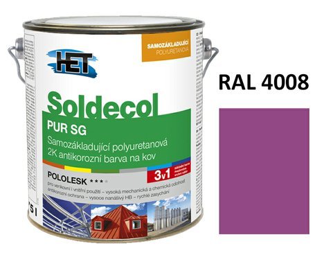 Soldecol PUR SG  2,5 L RAL 4008