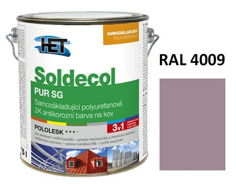 Soldecol PUR SG  2,5 L RAL 4009