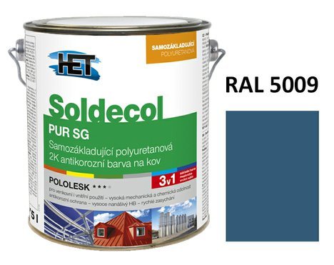 Soldecol PUR SG  2,5 L RAL 5009