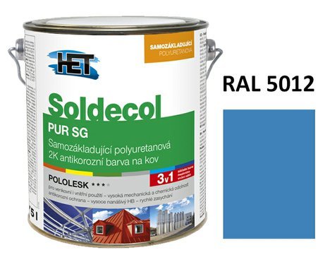 Soldecol PUR SG  2,5 L RAL 5012