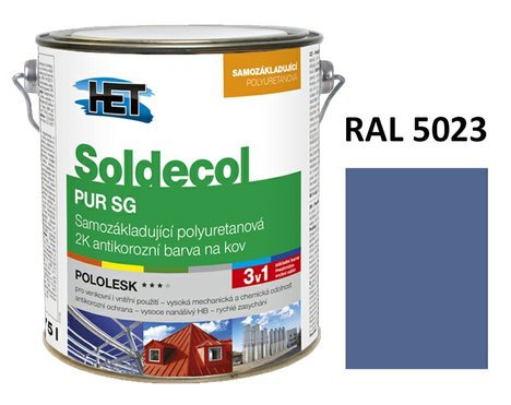 Soldecol PUR SG  2,5 L RAL 5023