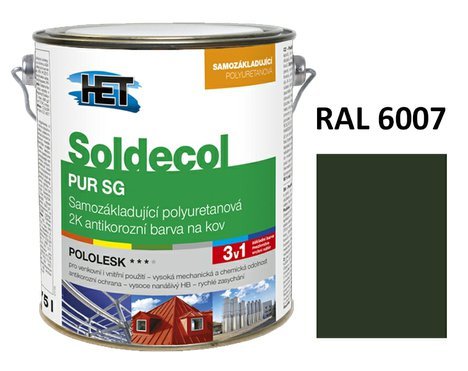 Soldecol PUR SG  2,5 L RAL 6007