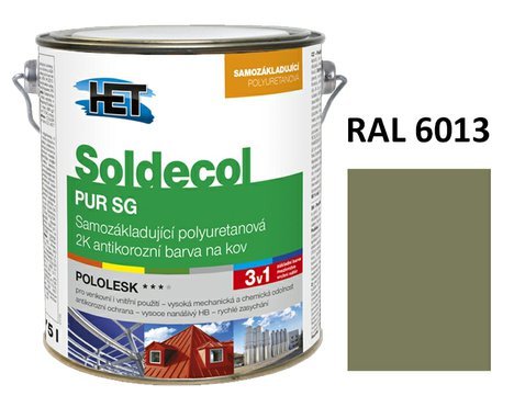 Soldecol PUR SG  2,5 L RAL 6013
