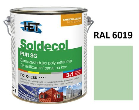 Soldecol PUR SG  2,5 L RAL 6019