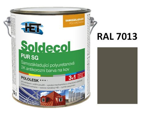 Soldecol PUR SG  2,5 L RAL 7013