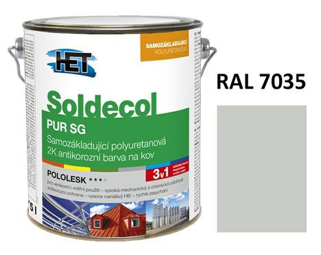 Soldecol PUR SG  2,5 L RAL 7035
