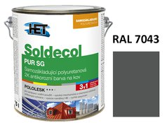 Soldecol PUR SG 2,5 L RAL 7043 Soldecol PUR SG 2,5 L RAL 7043