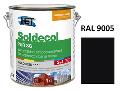 Soldecol PUR SG  2,5 L RAL 9005