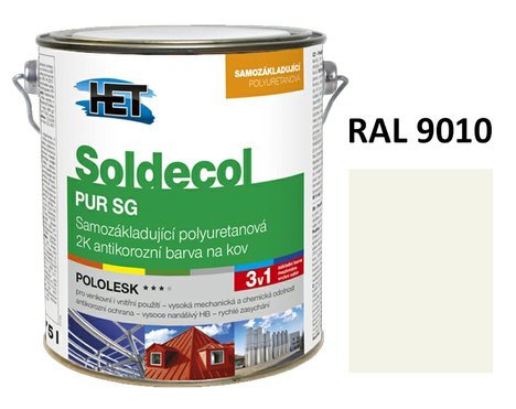 Soldecol PUR SG  2,5 L RAL 9010