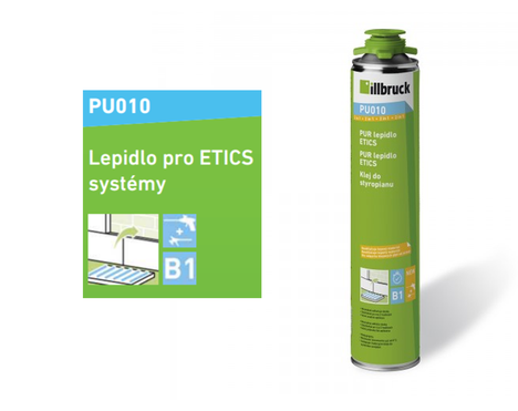 Illbruck PU010 - PU lepidlo pro ETICS systémy 750 ml  GUN