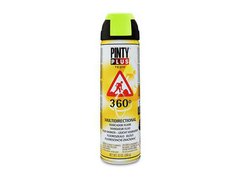 Značkovací sprej Žlutý fluo T146, široké stříkání dolů, 500 ml / 366 g (PINTY PLUS TECH)