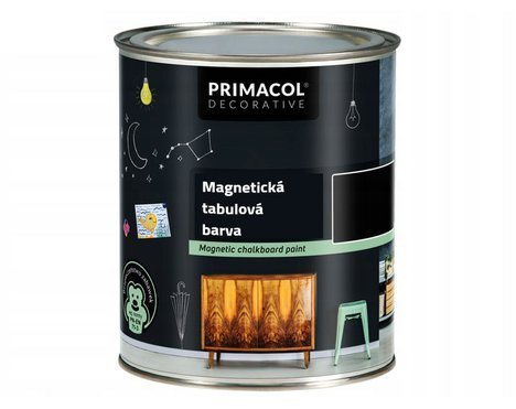 PRIMACOL Magnetická tabulová barva 2v1 černá 0,75 L