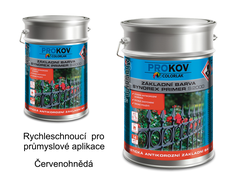 Synorex Primer S 2000 P  10 kg  / 0840 červenohnědý / základní antikorozní průmyslová barv