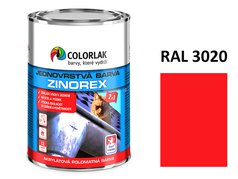 ZINOREX S 2211 RAL 3020  červená  3,5 L