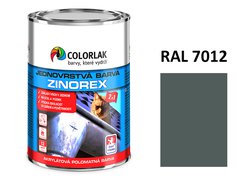 ZINOREX S 2211 RAL 7012  šedá tm.  3,5 L