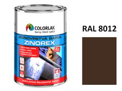 ZINOREX S 2211 RAL 8012  červenohnědá  3,5 L