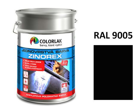 ZINOREX S 2211 černá  RAL 9005 9 L