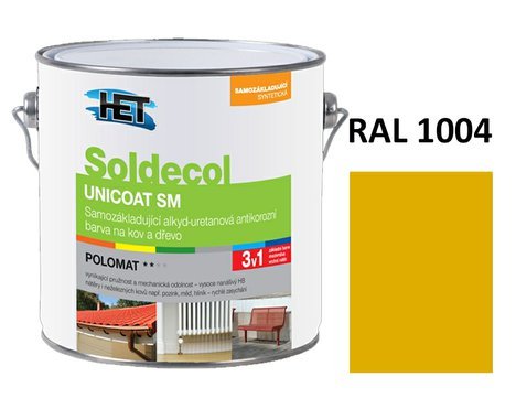 Soldecol UNICOAT SM 2,5 L RAL 1004