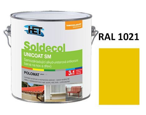 Soldecol UNICOAT SM 2,5 L RAL 1021