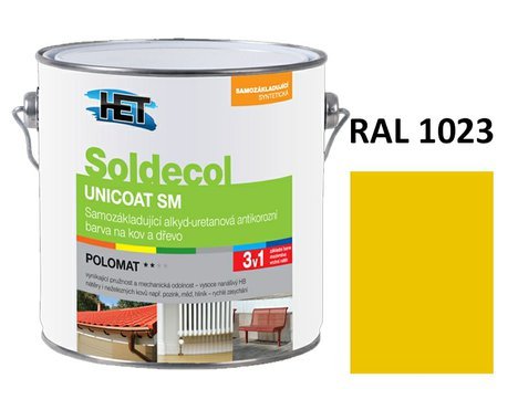 Soldecol UNICOAT SM 2,5 L RAL 1023