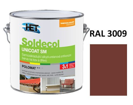 Soldecol UNICOAT SM 2,5 L RAL 3009