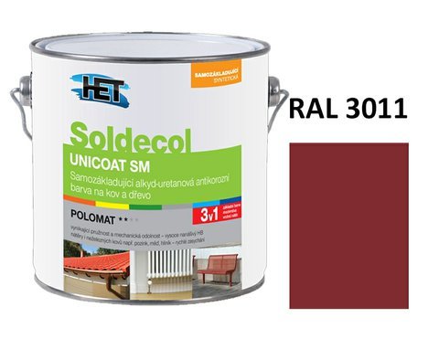 Soldecol UNICOAT SM 2,5 L RAL 3011