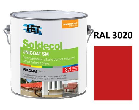 Soldecol UNICOAT SM 2,5 L RAL 3020