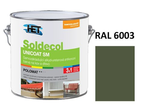 Soldecol UNICOAT SM 2,5 L RAL 6003