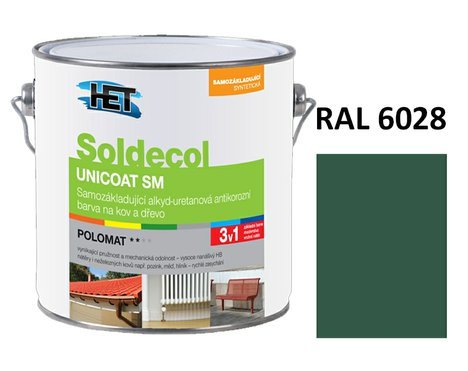 Soldecol UNICOAT SM 2,5 L RAL 6028