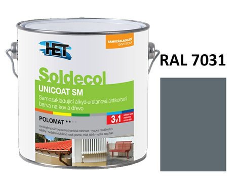 Soldecol UNICOAT SM 2,5 L RAL 7031