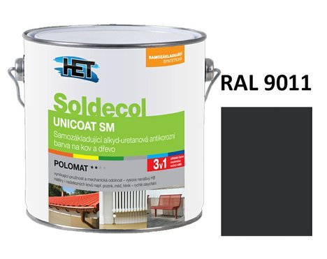Soldecol UNICOAT SM 2,5 L RAL 9011