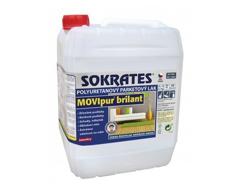 SOKRATES MOVIpur brilant POLOMAT 2 kg (vodouředitelný polyuretanový parketový lak)