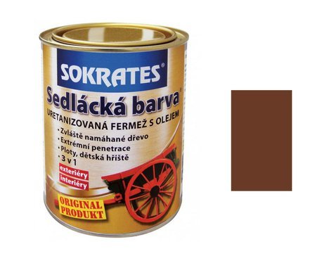 SOKRATES Sedlácká barva | 0260 hnědý | 0,7 kg