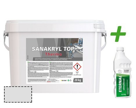 SANAKRYL TOP Thermo šedý 20 kg s DOPRAVOU ZDARMA