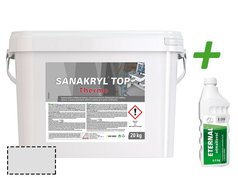 SANAKRYL TOP Thermo šedý 20 kg RAL 7004 s DOPRAVOU ZDARMA