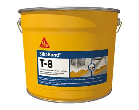 SikaBond® T-8 | Pružné hydroizolační lepidlo na dlažbu | 13,4 kg