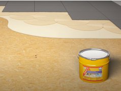 SikaBond® T-8 | Pružné hydroizolační lepidlo na dlažbu | na dřevotřískovou OSB podlahu