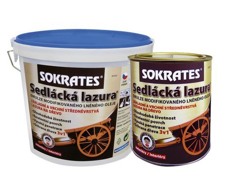 SOKRATES Sedlácká lazura | více odstínů a variant velikosti balení
