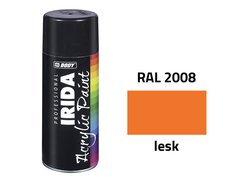 Sprej RAL 2008 400 ml - IRIDA BODY akrylát oranžový