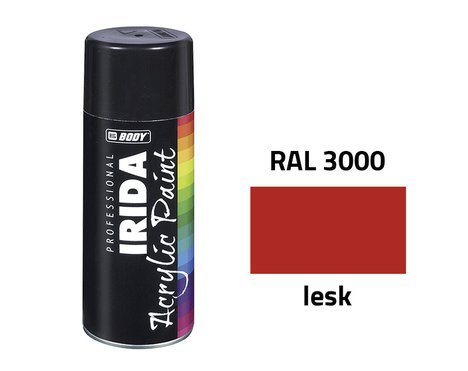 Sprej IRIDA BODY 400 ml RAL 3000