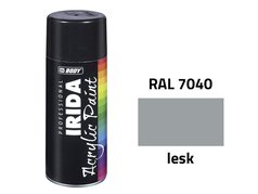 Sprej RAL 7040 400 ml - IRIDA BODY akrylát sv. šedá