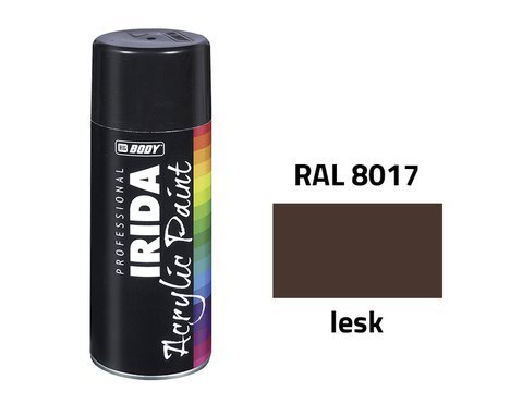 Sprej IRIDA BODY 400 ml RAL 8017