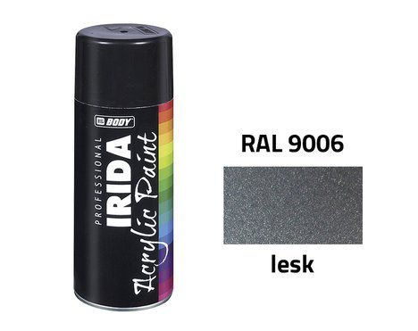 Sprej IRIDA BODY 400 ml RAL 9006