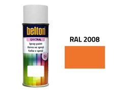 BELTON sprej 400 ml RAL 2008 | pololesklá nitrokombinační barva ve spreji
